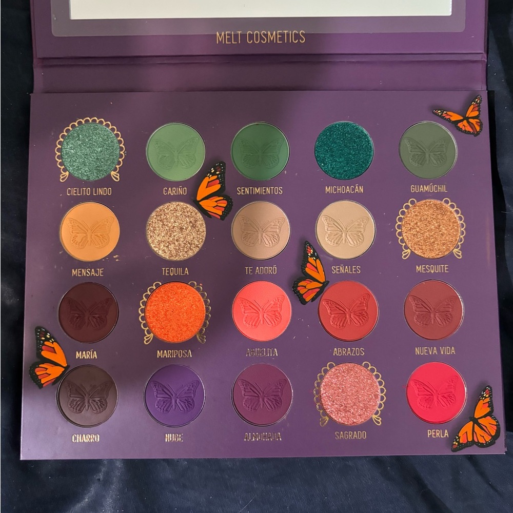Melt Cosmetics Eyeshadow Palette - Vibrant Colors